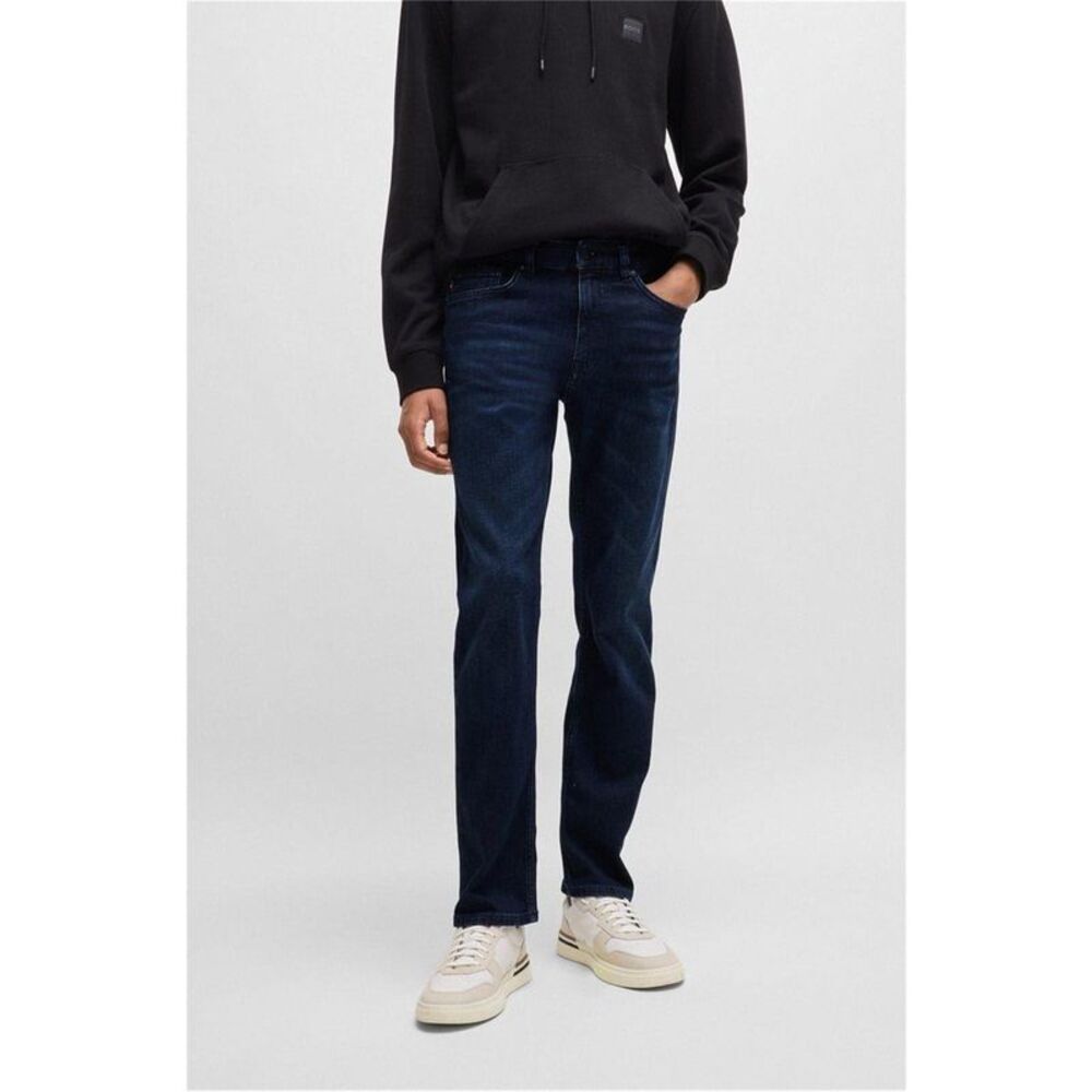 Boss Mens Delaware BC-L-C Slim Leg Jeans / Dark Blue